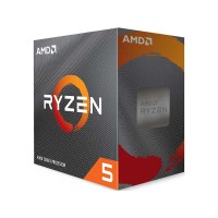 AMD Ryzen 5 4500 Hex Core CPU with SMT, Unlocked Multiplier, Socket AM4, 3.6GHz (4.1GHz Boost)