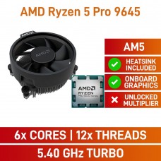 AMD Ryzen 5 PRO 9645 6-Core MPK CPU, Socket AM5, 3.9GHz (5.4GHz Boost)