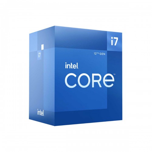 Intel Core i7-12700 12 Core CPU with HyperThreading, Integrated Intel UHD Graphics, LGA1700, 2.1GHz (4.9GHz Turbo)