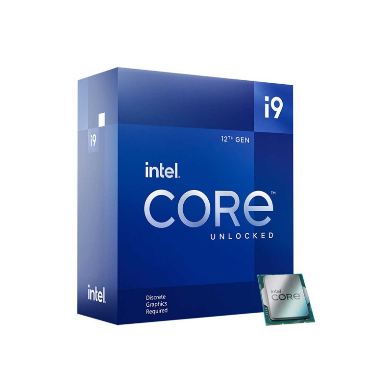 Intel Core i9-12900KF 16 Core CPU with HyperThreading, No Cooler
