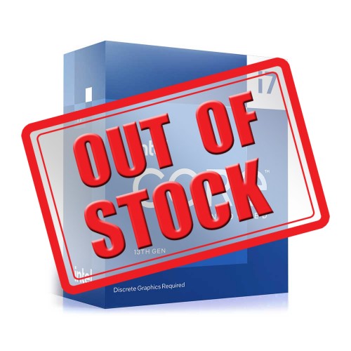 Intel Core i7-13700KF 16 Core CPU with HyperThreading, No Cooler, Unlocked Multiplier, No Integrated Graphics, LGA1700, 3.4GHz (5.4GHz Turbo)