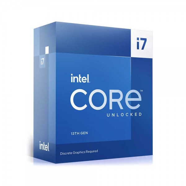 Intel Core i7-13700KF 16 Core CPU with HyperThreading, No Cooler
