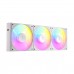 Antec CONNECT 120 ARGB 120mm Fan, Pack of 3 — White Antec CONNECT 120 ARGB 120mm Fan, Pack of 3 — White