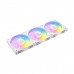 Antec CONNECT 120 REVERSE ARGB 120mm Fan with Reverse Airflow Design, Pack of 3 — White