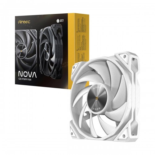 Antec NOVA 120 Single Fan with Speed Control, 120mm — White Antec NOVA 120 Single Fan with Speed Control, 120mm — White