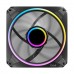 Antec ORBIT 120 ARGB Daisy-Chainable Fan with Infinity Mirror Design, Triple Pack, 120mm — Black Antec ORBIT 120 ARGB Daisy-Chainable Fan with Infinity Mirror Design, Triple Pack, 120mm — Black