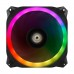 Antec PRIZM ARGB 5+C Fan with Dual LED Ring Design, 5-Pack, 120mm — Black Antec PRIZM ARGB 5+C Fan with Dual LED Ring Design, 5-Pack, 120mm — Black