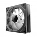 Antec VISION 120R Reverse Flow ARGB Daisy-Chainable Fan with Infinity Mirror Design, Triple Pack, 120mm — Black
