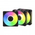 Arctic BioniX P12 ARGB 120mm Case Fan Triple Pack — Black