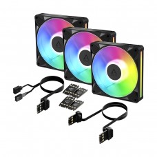 Arctic BioniX P14 ARGB 140mm Case Fan Triple Pack — Black Arctic BioniX P14 ARGB 140mm Case Fan Triple Pack — Black