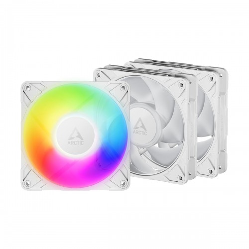 Arctic P12 PRO ARGB 120mm Case Fan Triple Pack — White Arctic P12 PRO ARGB 120mm Case Fan Triple Pack — White