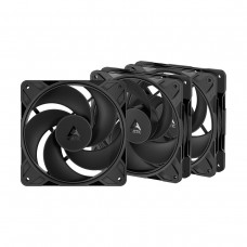 Arctic P12 PRO REVERSE PST 120mm Case Fan 3-Pack — Black Arctic P12 PRO REVERSE PST 120mm Case Fan 3-Pack — Black