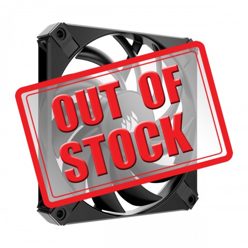 Corsair AF120 SLIM Low Profile Fluid Dynamic Bearing Fan, 120mm — Black