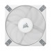 Corsair AF120 SLIM Low Profile Fluid Dynamic Bearing Fan, 120mm — White
