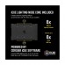Corsair iCUE QL120 RGB LED PWM Fan, White Frame, 3-Pack with Lighting Node CORE Controller, 120mm Fan
