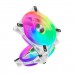 Corsair iCUE QL120 RGB LED PWM Fan, White Frame, 120mm Fan