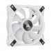 Corsair iCUE QL120 RGB LED PWM Fan, White Frame, 120mm Fan
