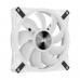 Corsair iCUE QL140 RGB LED PWM Fan, White Frame, 2-Pack with Lighting Node CORE Controller, 140mm Fan