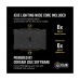 Corsair iCUE QL140 RGB LED PWM Fan, White Frame, 2-Pack with Lighting Node CORE Controller, 140mm Fan