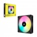 Corsair iCUE AF140 RGB ELITE High-Performance Fluid Dynamic Bearing Fan, 140mm — Black