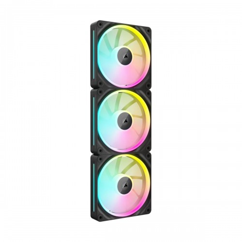 Corsair iCUE LINK LX120 RGB Fan Starter Kit, 120mm, 3 Pack with Controller — Black Corsair iCUE LINK LX120 RGB Fan Starter Kit, 120mm, 3 Pack with Controller — Black