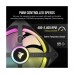 Corsair iCUE LINK QX120 RGB 3 Fan Starter Kit with iCUE LINK System Hub, 120mm — Black