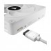 Corsair iCUE LINK QX140 RGB 2 Fan Starter Kit with iCUE LINK System Hub, 140mm — White