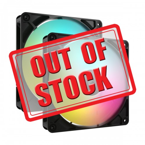 Corsair RS140 ARGB Case Fan Dual Pack, 140mm — Black