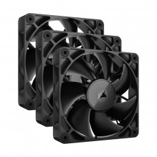 Corsair iCUE LINK RX120 Triple Fan Starter Kit, 120mm, 3 Pack with Controller — Black