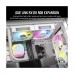 Corsair iCUE LINK RX120 RGB Single Fan Expansion, 120mm — White Corsair iCUE LINK RX120 RGB Single Fan Expansion, 120mm — White