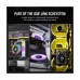 Corsair iCUE LINK RX120 RGB Single Fan Expansion, 120mm — White Corsair iCUE LINK RX120 RGB Single Fan Expansion, 120mm — White