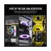 Corsair iCUE LINK RX140 Twin Fan Starter Kit, 140mm, 2 Pack with Controller — Black Corsair iCUE LINK RX140 Twin Fan Starter Kit, 140mm, 2 Pack with Controller — Black