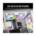 Corsair iCUE LINK RX140 RGB Single Fan Expansion, 140mm — White Corsair iCUE LINK RX140 RGB Single Fan Expansion, 140mm — White