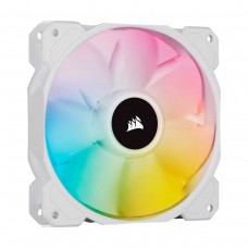 Corsair iCUE SP120 RGB ELITE Performance High Static Pressure 120mm Fan — White