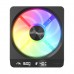 FSP ZENFAN ARGB Smart Fan with Digital Display & Intelligent Speed Control, 120mm — Black