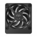 FSP ZENFAN Smart Fan with Digital Display & Intelligent Speed Control, 120mm — Black