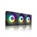 InWin Mercury AM120S High Performance ARGB, 3 Pack with Controller, 120mm Fan