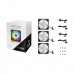 InWin NEPTUNE AN120 High-Performance ARGB Fan, 120mm, 3 Pack — Black InWin NEPTUNE AN120 High-Performance ARGB Fan, 120mm, 3 Pack — Black