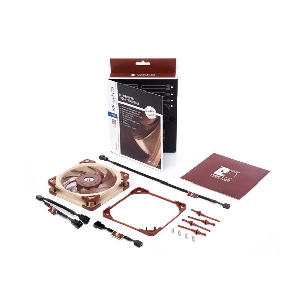 Noctua NF-A12X25 PWM Premium Grade High Airflow 120mm Fan — No