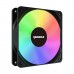 Raidmax X-AIR 4IN1 ARGB 120mm Fan, Pack of 4 — Black Raidmax X-AIR 4IN1 ARGB 120mm Fan, Pack of 4 — Black
