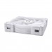 Thermaltake SWAFAN EX12 ARGB Case Fan with Swappable Fan Blades, 3 Pack, 120mm — White Thermaltake SWAFAN EX12 ARGB Case Fan with Swappable Fan Blades, 3 Pack, 120mm — White