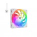 Thermaltake SWAFAN EX14 ARGB Case Fan with Swappable Fan Blades, 3 Pack, 140mm — White Thermaltake SWAFAN EX14 ARGB Case Fan with Swappable Fan Blades, 3 Pack, 140mm — White