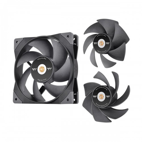 Thermaltake SWAFAN GT12 Case Fan with Swappable Fan Blades, 120mm — Black Thermaltake SWAFAN GT12 Case Fan with Swappable Fan Blades, 120mm — Black