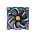 Thermaltake Riing 12 LED RGB High Static Pressure Radiator Fan with Controller, 120mm Fan Thermaltake Riing 12 LED RGB High Static Pressure Radiator Fan with Controller, 120mm Fan