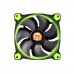 Thermaltake Riing 14 LED High Static Pressure LED 140mm Fan - Green Thermaltake Riing 14 LED High Static Pressure LED 140mm Fan - Green