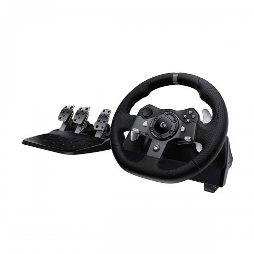 Logitech G920 DRIVING FORCE Racing Wheel with Pedals, Force Feedback, Compatible with Xbox and PC