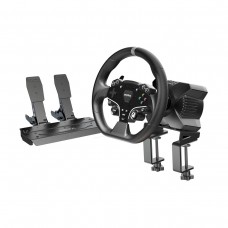 MOZA R3 BUNDLE R3 Direct Drive Racing Wheel Base, ESX Steering Wheel & SR-P LITE Pedals Racing Bundle, Force Feedback, Compatible with PC & Xbox