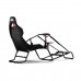 Next Level Gaming GTLite PRO Foldable Racing Frame with Seat — Black