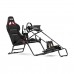 Next Level Gaming GTLite PRO Foldable Racing Frame with Seat — Black