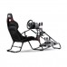 Next Level Gaming GTLite PRO Foldable Racing Frame with Seat — Black